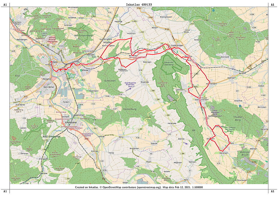 Tour nach Ockensen Tour nach Ockensen