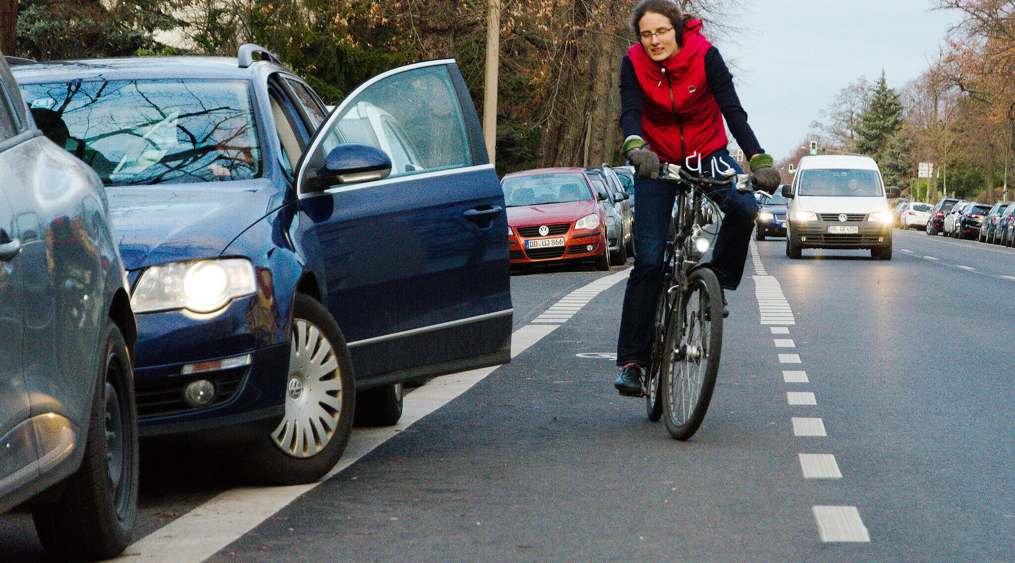 Dooring - und plötzlich ist die Tür auf !